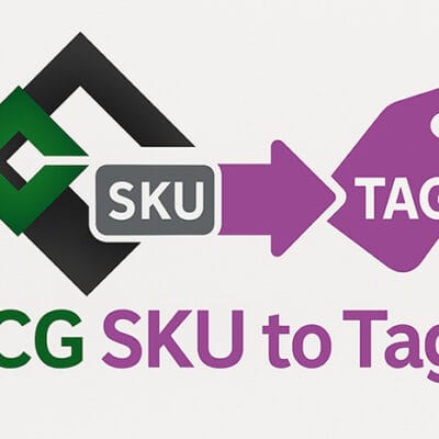 CG SKU to Tag