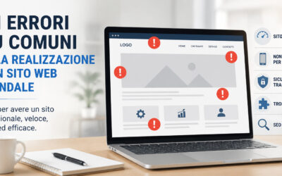 Gli errori più comuni nella realizzazione di un sito web aziendale