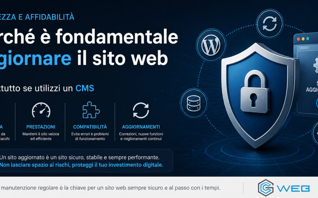 Perché è fondamentale aggiornare il sito web (soprattutto se utilizzi un CMS)