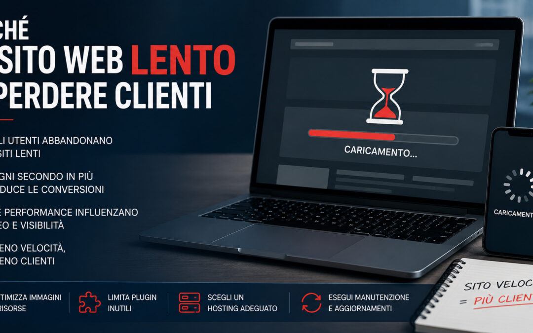 Perché un sito web lento fa perdere clienti